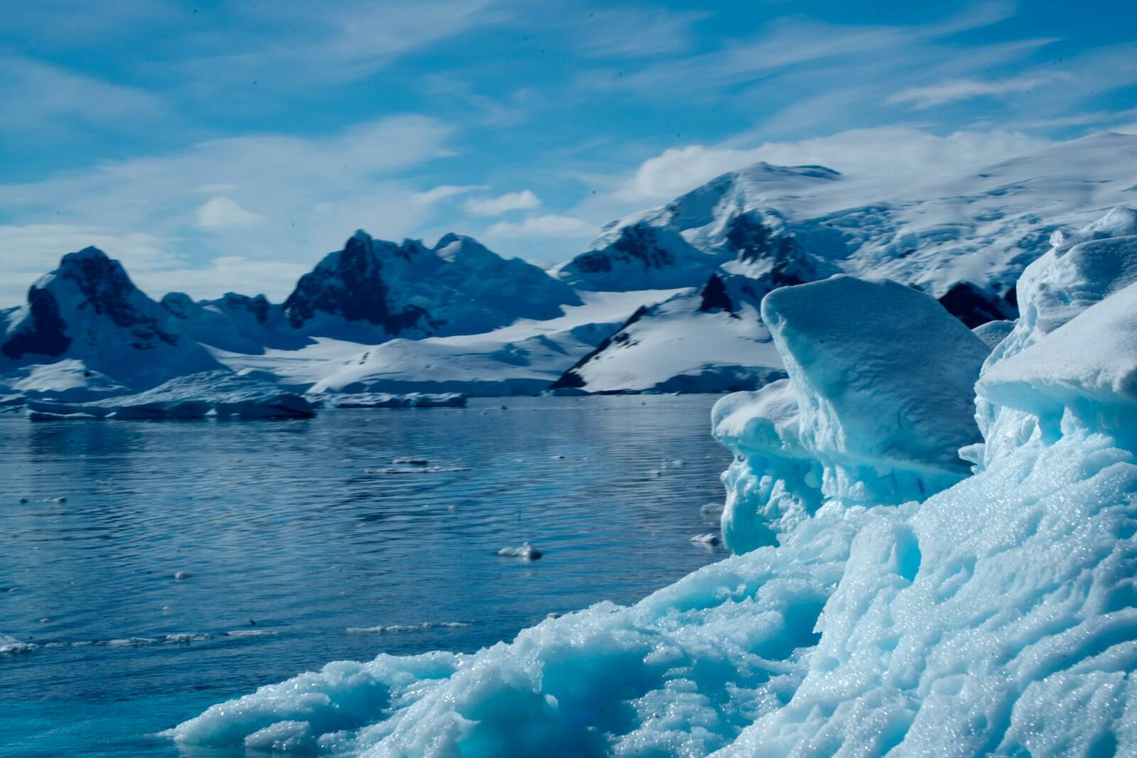 Sculpted ice, Antarctic Sound